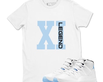 XI Legend Shirt to Match Jordan 11 Legend Blue Tee, XI Graphic Tee, Shirt To Match Jordan Retro 11 Legend Blue