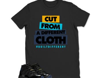 Different CLOTH Jordan 11 Gamma Matching Sneaker Tee Shirt,  Jordan 11 Gama Youth & Adult T shirt