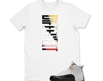 DIFFERENT Shirt To Match Jordan 12 TAXI, Jordan 12 Taxi Sneaker Matching Shirt, Jordan 12 TAXI Youth & Adult T shirt