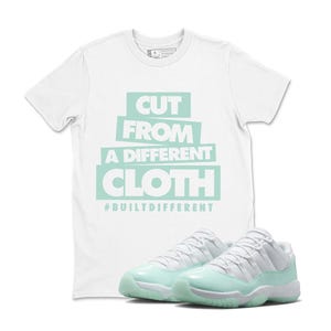 Jordan 11 Igloo Sneaker Match T-shirt, White Igloo, 11 Low Women&#39;s Sneaker Match Shirts, Jordan Igloo 11s