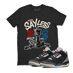 Jordan 3 Red Cement Shirt to Match - Etsy