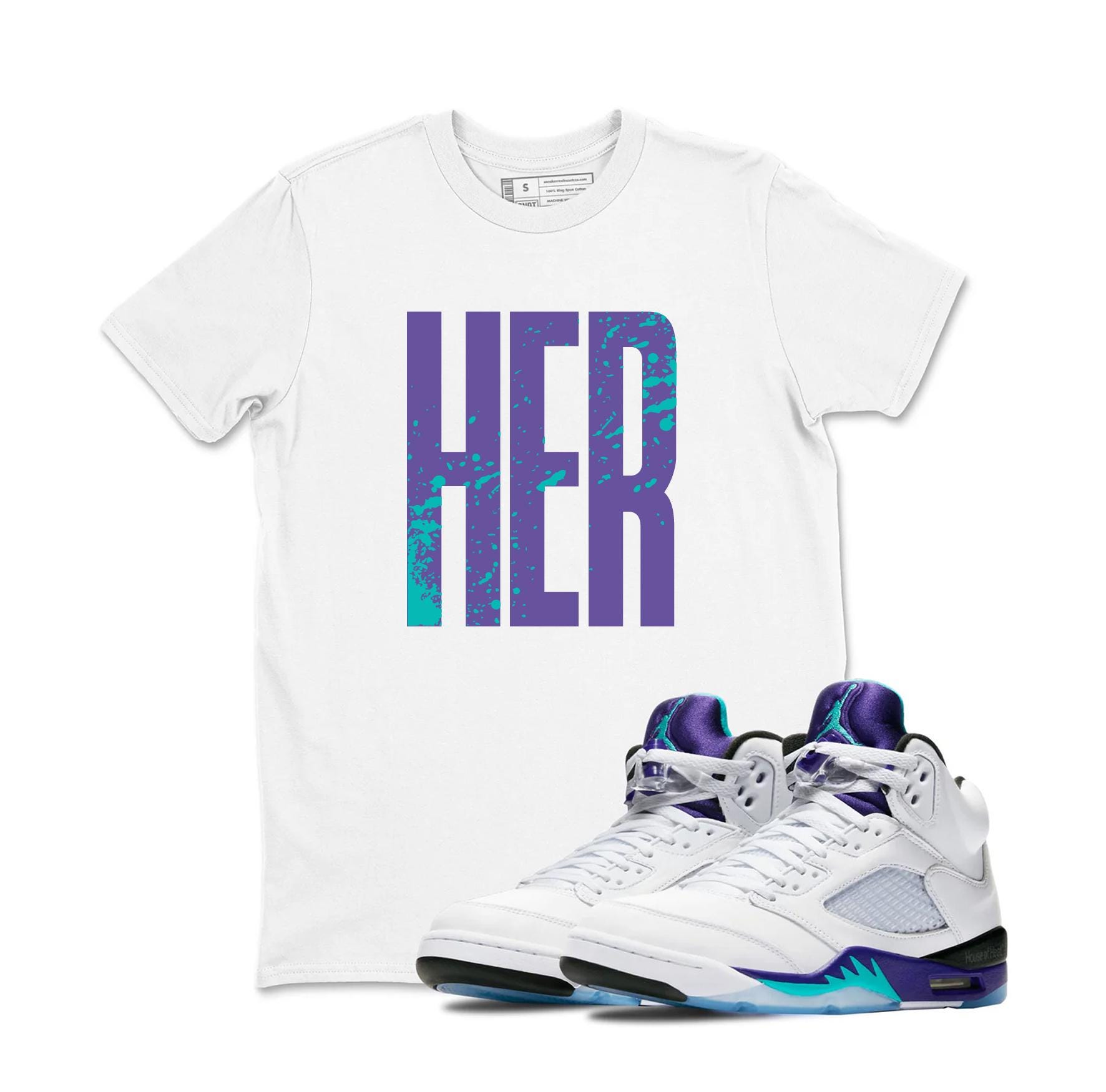 jordan retro 5 grape outfit