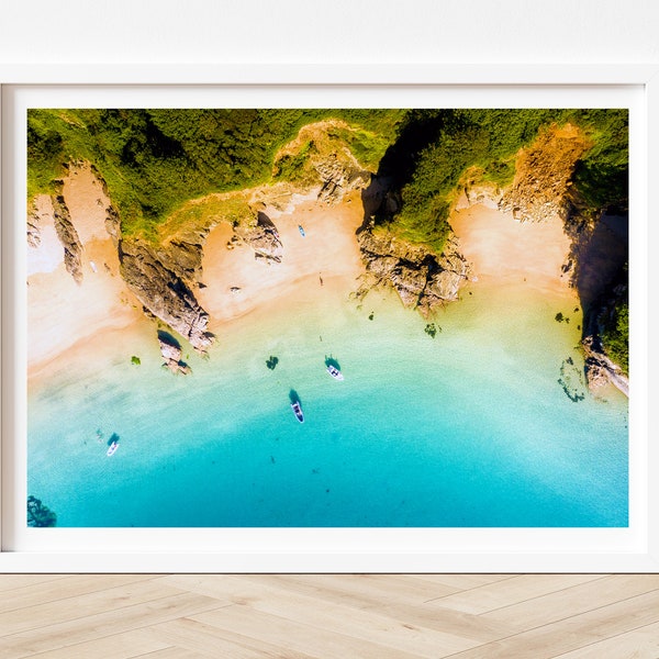 Salcombe Print | Sunny Cove | Devon | Fine Art Print | Giclée | Luxury | Artwork