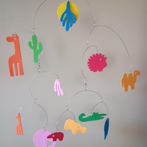 Tiere Kinderzimmer Mobile, Zarte Kinderzimmer Kinetische mobile, Handschneiden Kinderzimmer mobile, Schaum Mobile Baby Kinetik, kostenloser Versand,