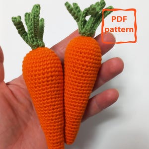 Crochet Carrot, Crochet Patterns, Amigurumi carrot crochet patte