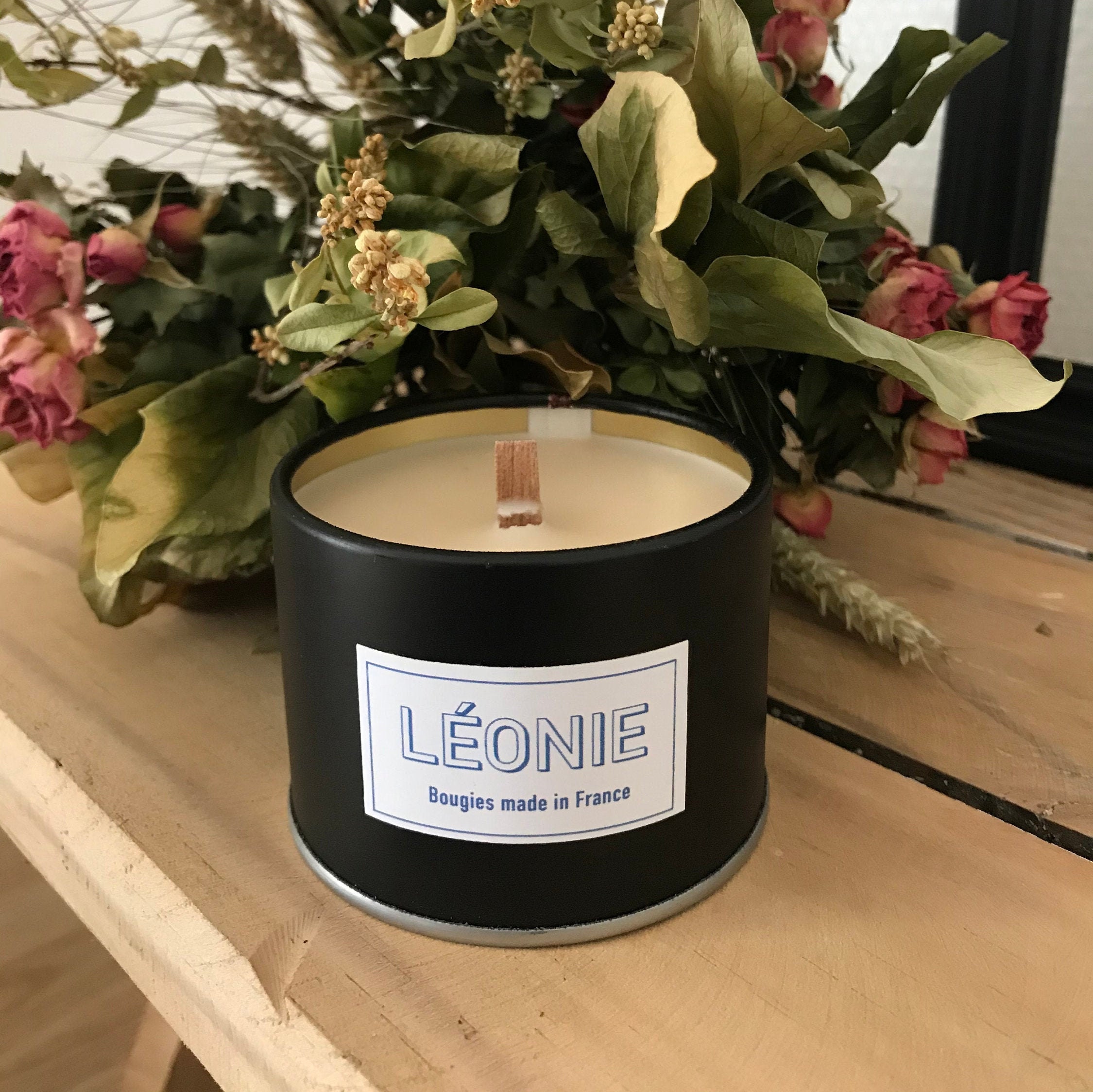 Bougie Parfumée 100% Naturelle et Fabriqué en France