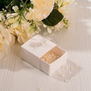 Scatolina,scatola,sacchetto, Porta riso per Matrimonio in cartoncino martellato