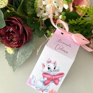 Scatola,Scatolina Porta confetti per nascita forma di latte,Milu, Rosa, bambina, femmina, maggiori info in descrizione