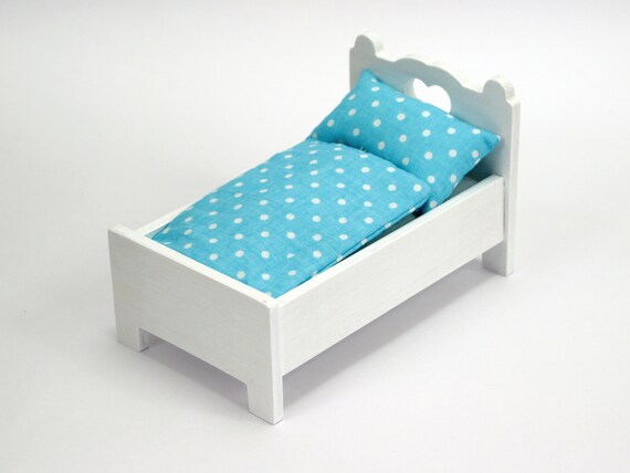 Wooden Crib For Dolls In 1 6 Scale Side Of The Bec With Etsy