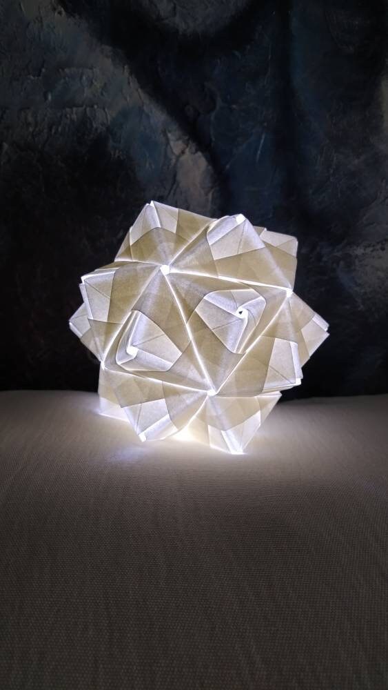 Mini Paper Star Lantern Origami Folded Paper Lampshade - Etsy