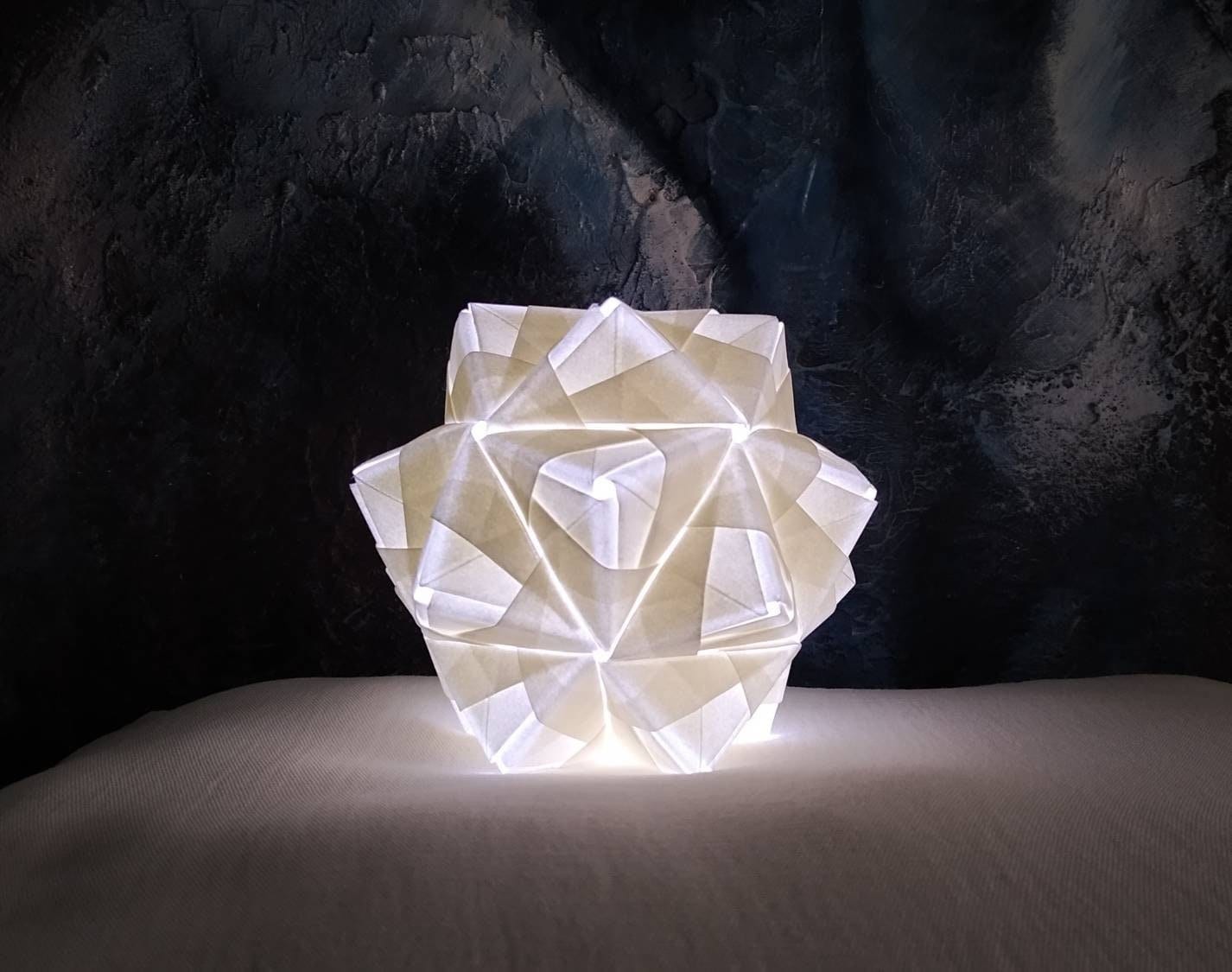 Mini Paper Star Lantern Origami Folded Paper Lampshade - Etsy