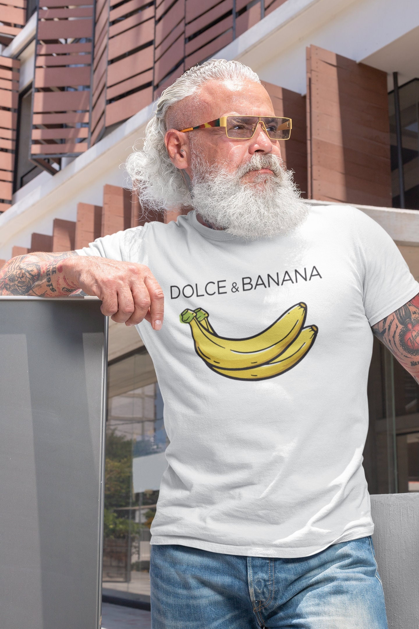 Sudadera con capucha con estampado de Dolce & Banana para hombre
