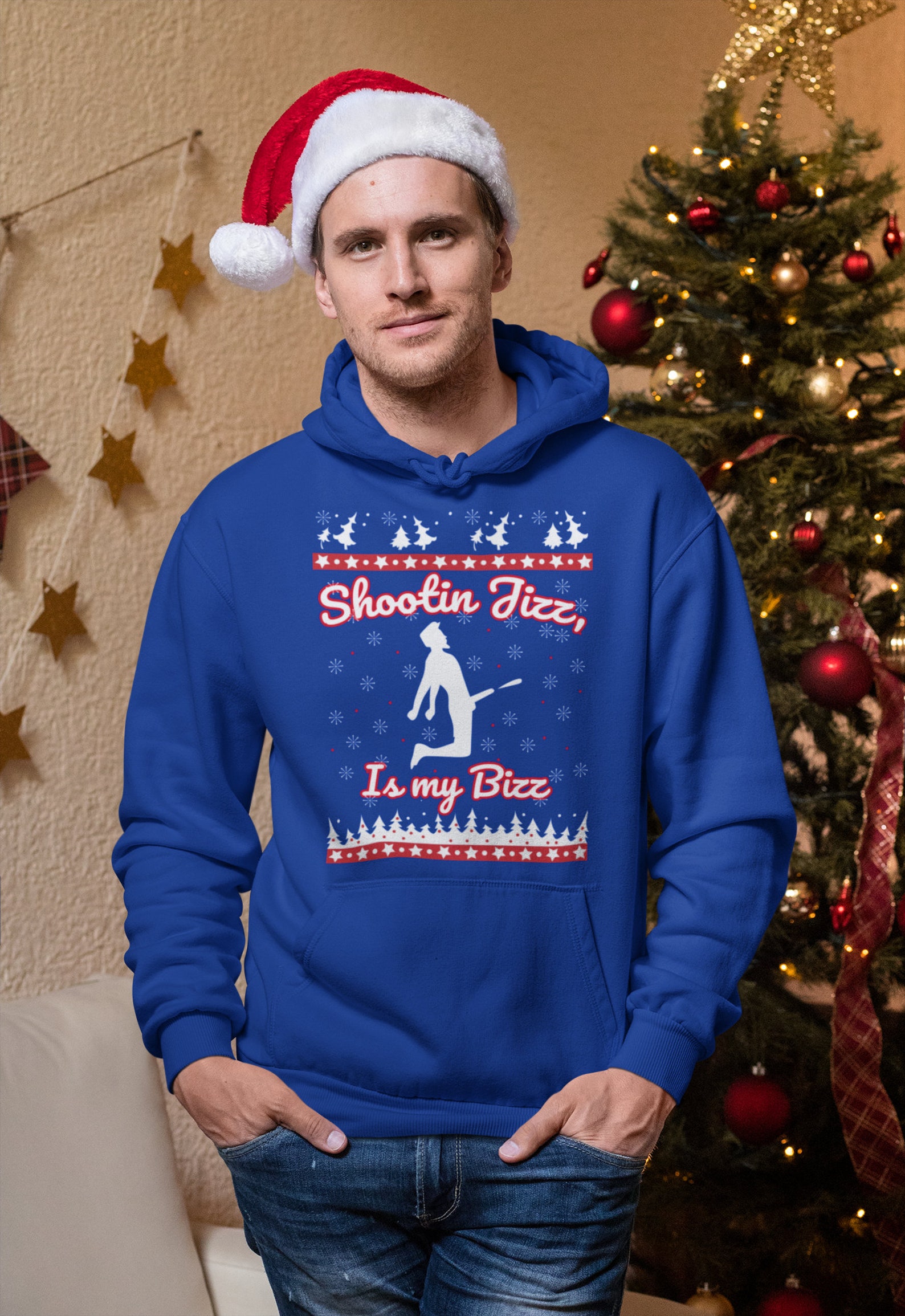 Shootin Jizz is My Bizz Ugly Christmas Jumper. - Etsy