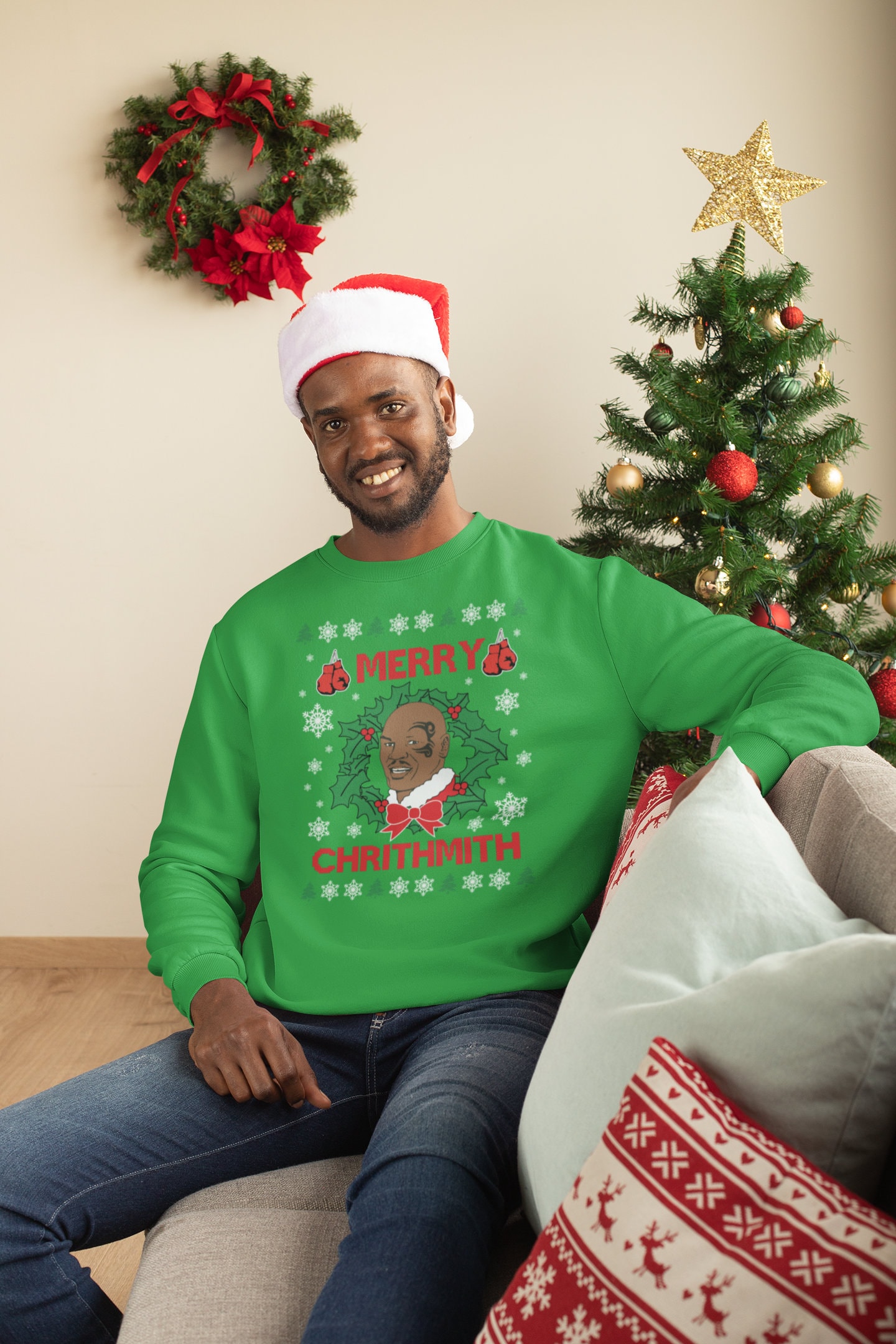 Merry top chrithmith jumper