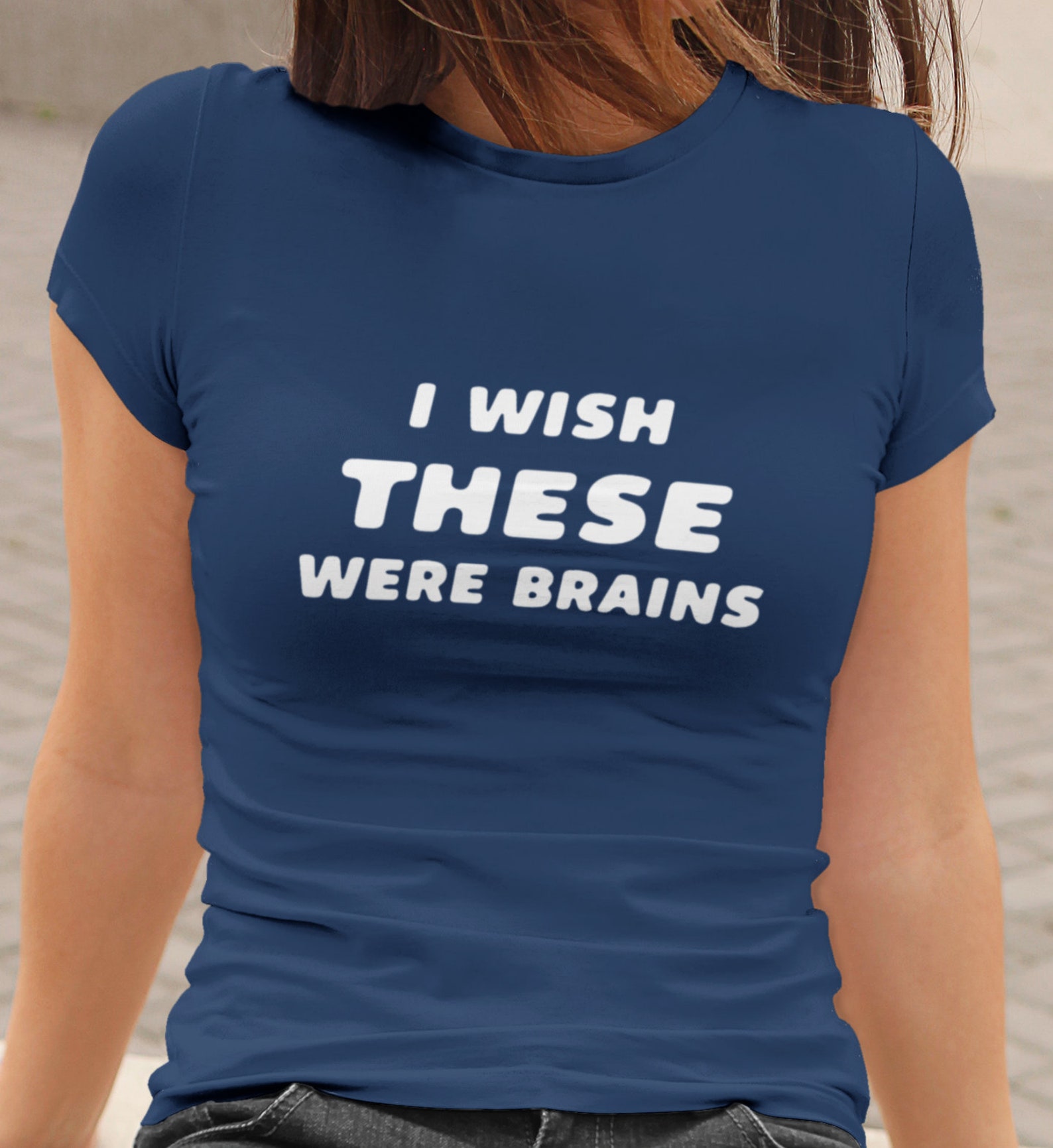 I Wish These Were Brains T Shirt Pour Femmes Demandez Etsy France