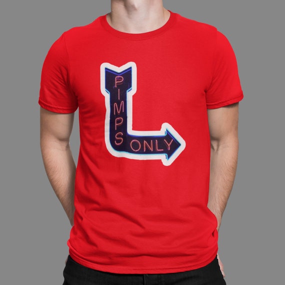 PIMP ONLY Neon Design Crew Neck Unisex 