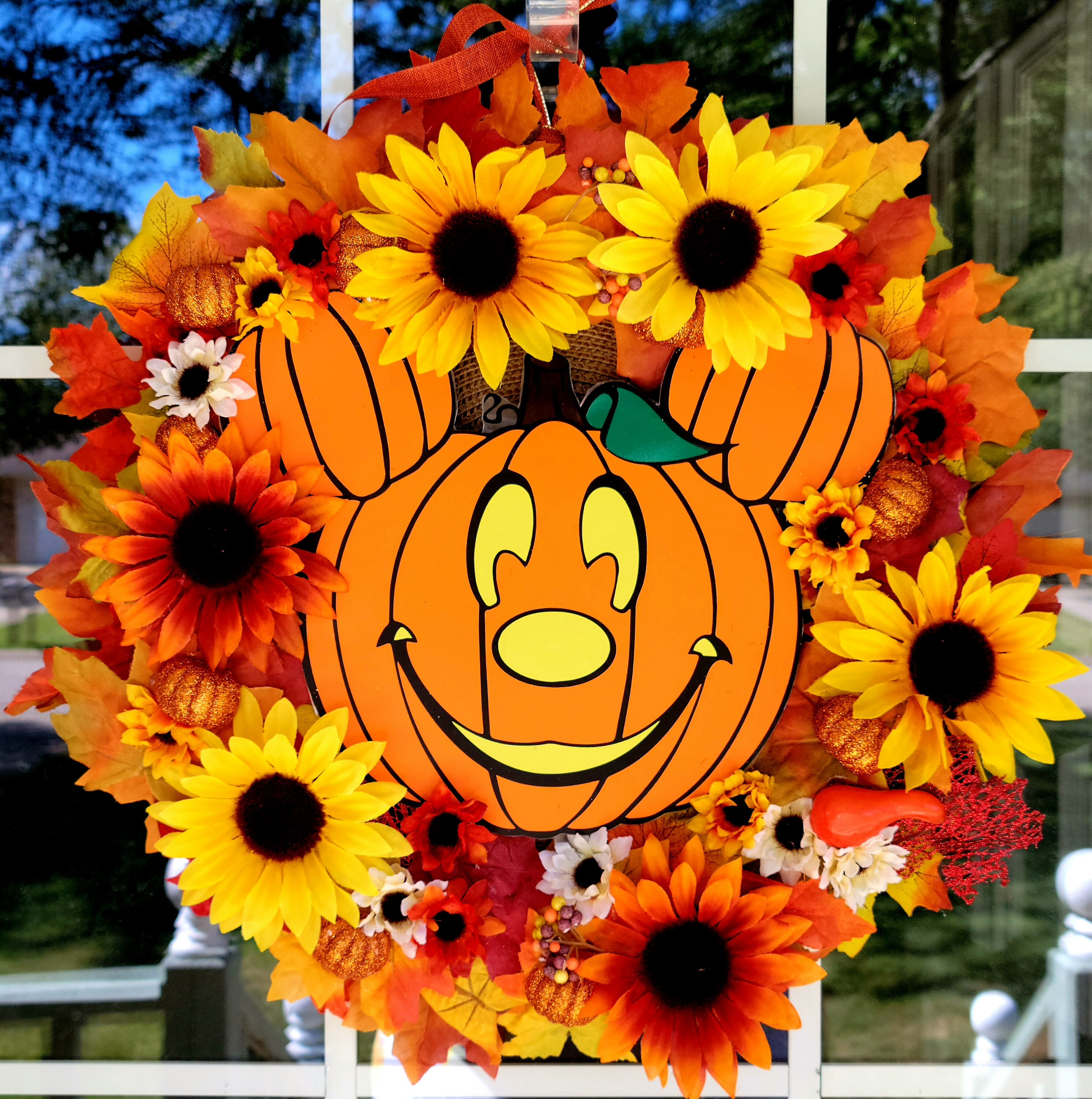 Mickey Wreath-mickey Fall Wreath-mickey-wreath-fall Wreath-fall