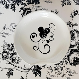 Repose-cuillère-poêle-cuillère-en-grès-Disney-inspired-round-Mickey-Minnie-mouse-stove-top-spoon support-cuisine-four-comptoir-de-plateau-decor-decoratif