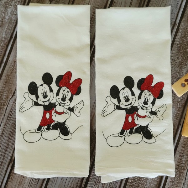 Mickey Mouse Hand Towels for Bathroom Etsy