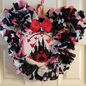 Krans Minnie Mouse krans-Valentijn Disney krans-Disney decor-Mickey decor-Mickey Mouse decor-Valentijn decor-Minnie Mouse-Mickey Mouse