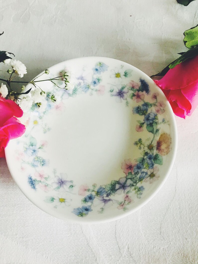 Vintage Wedgwood Angela Bone China Trinket Dish.