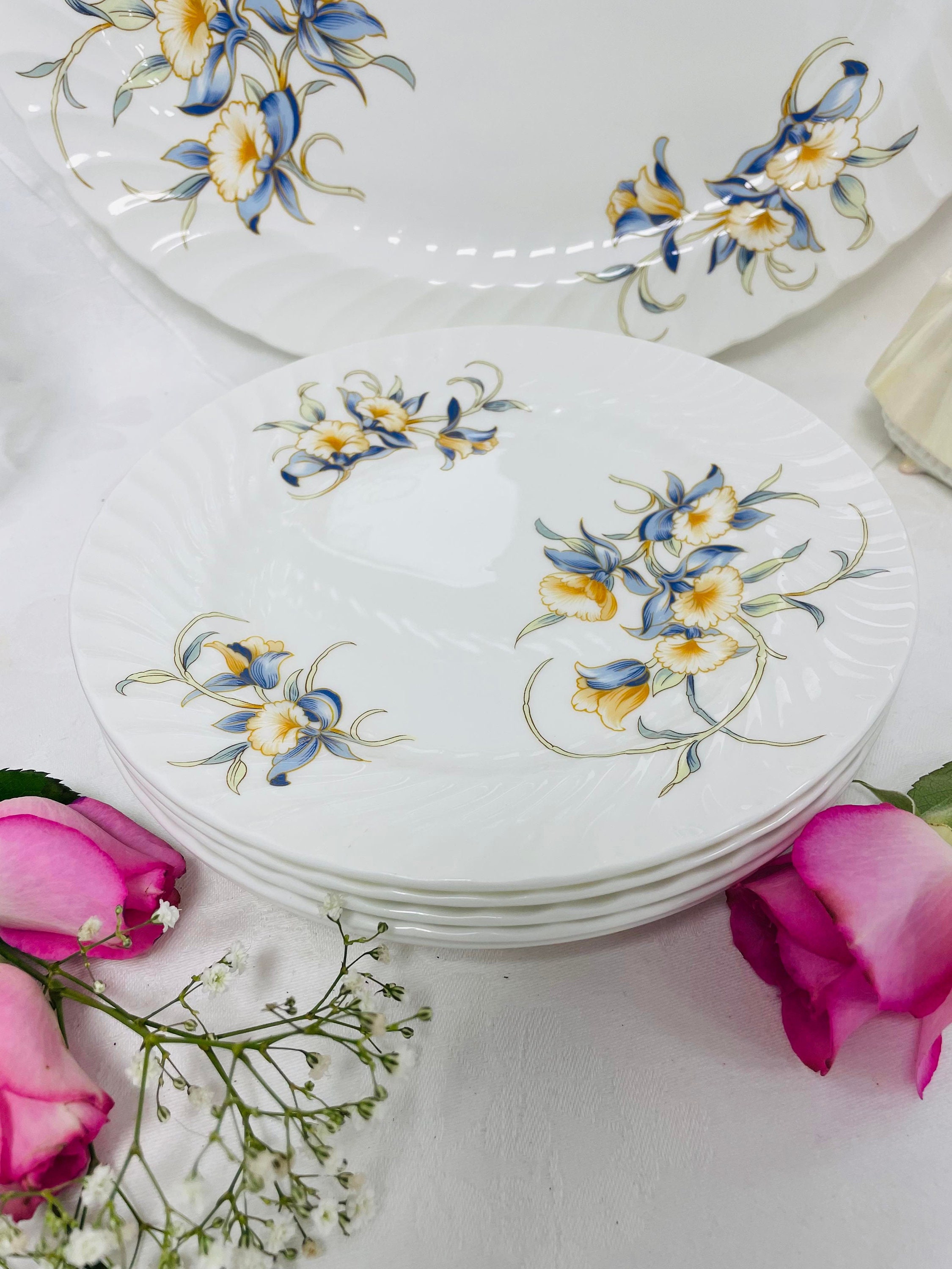 Buy Wholesale China Creative Crystal Glass Plate Salad Plates Cake Tray  Dinner Plates With Wide Gold Rim & Salad Plates,charger Plates,dinner Plates ,glass at USD 2.45