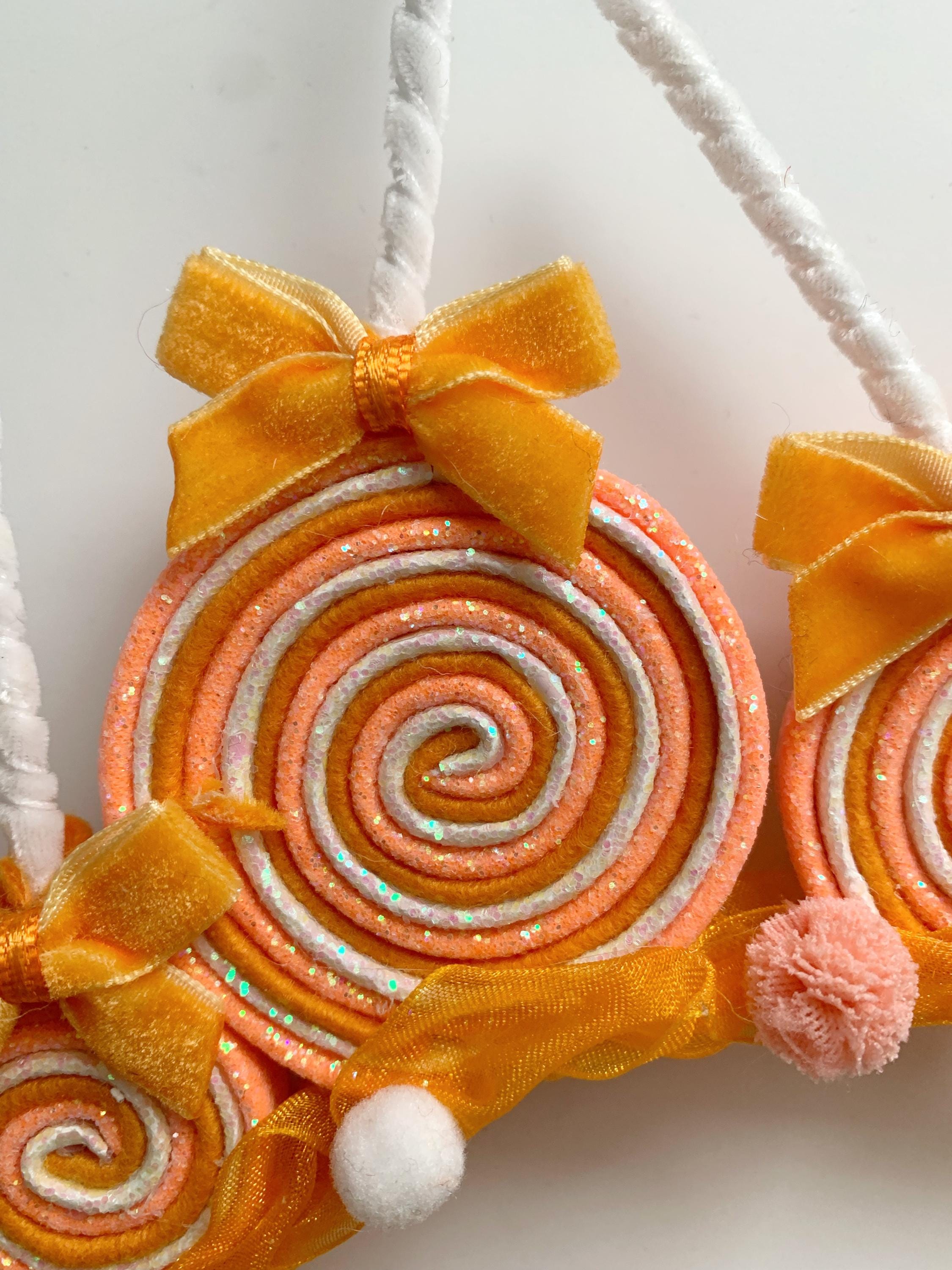 Orange Candy Headband