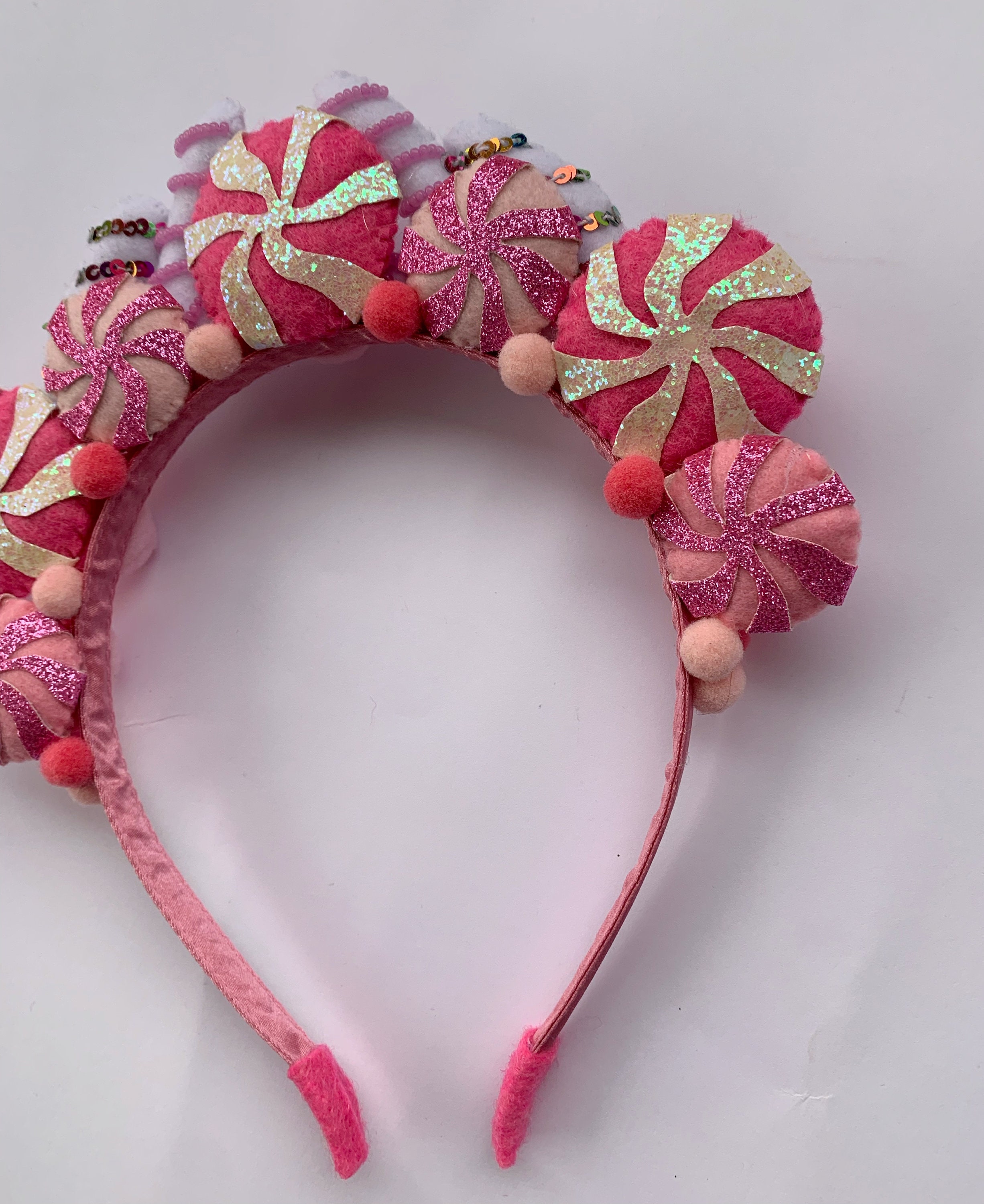 Pink Candy Queen Crown Headband