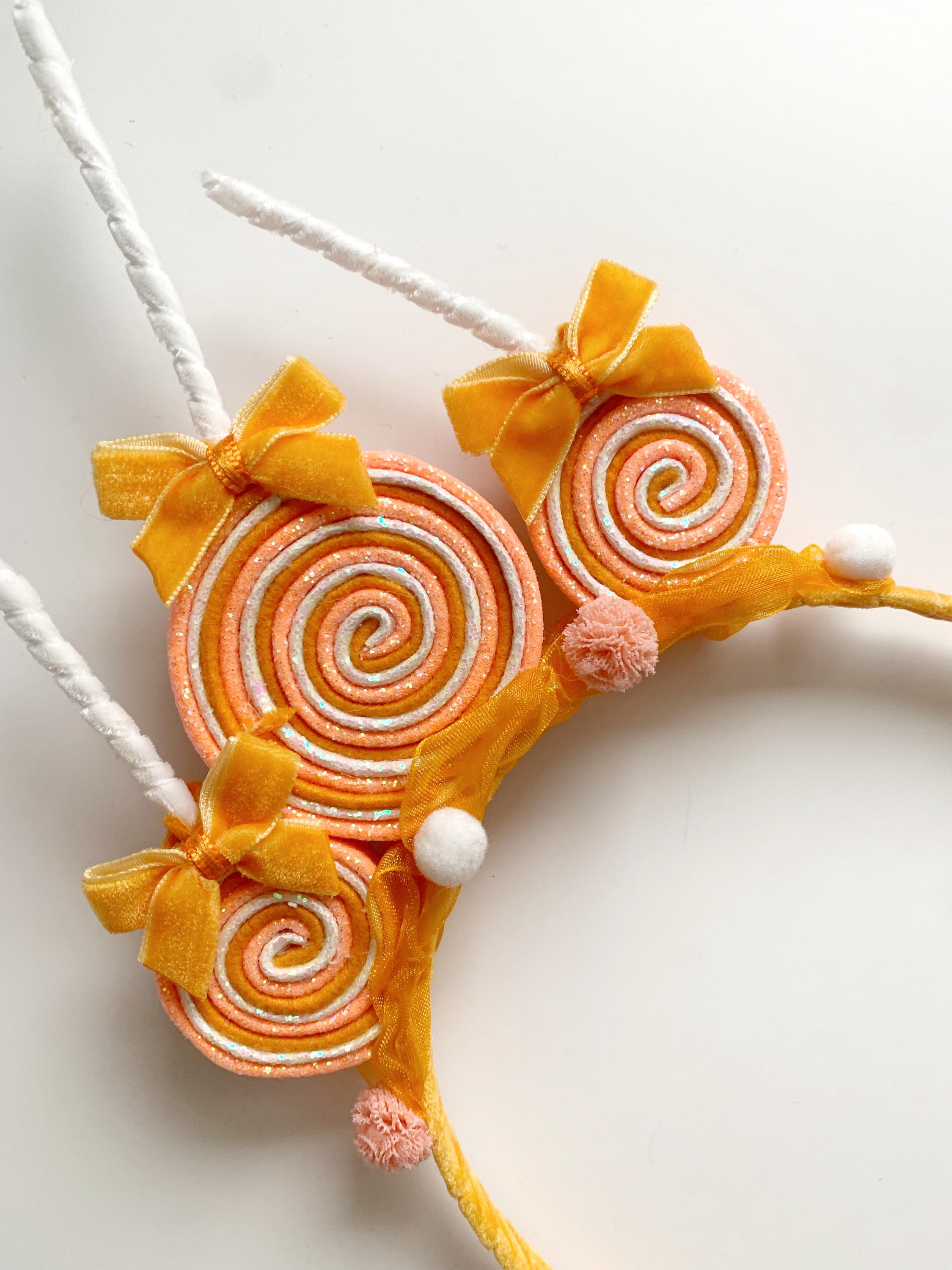 Orange Candy Headband