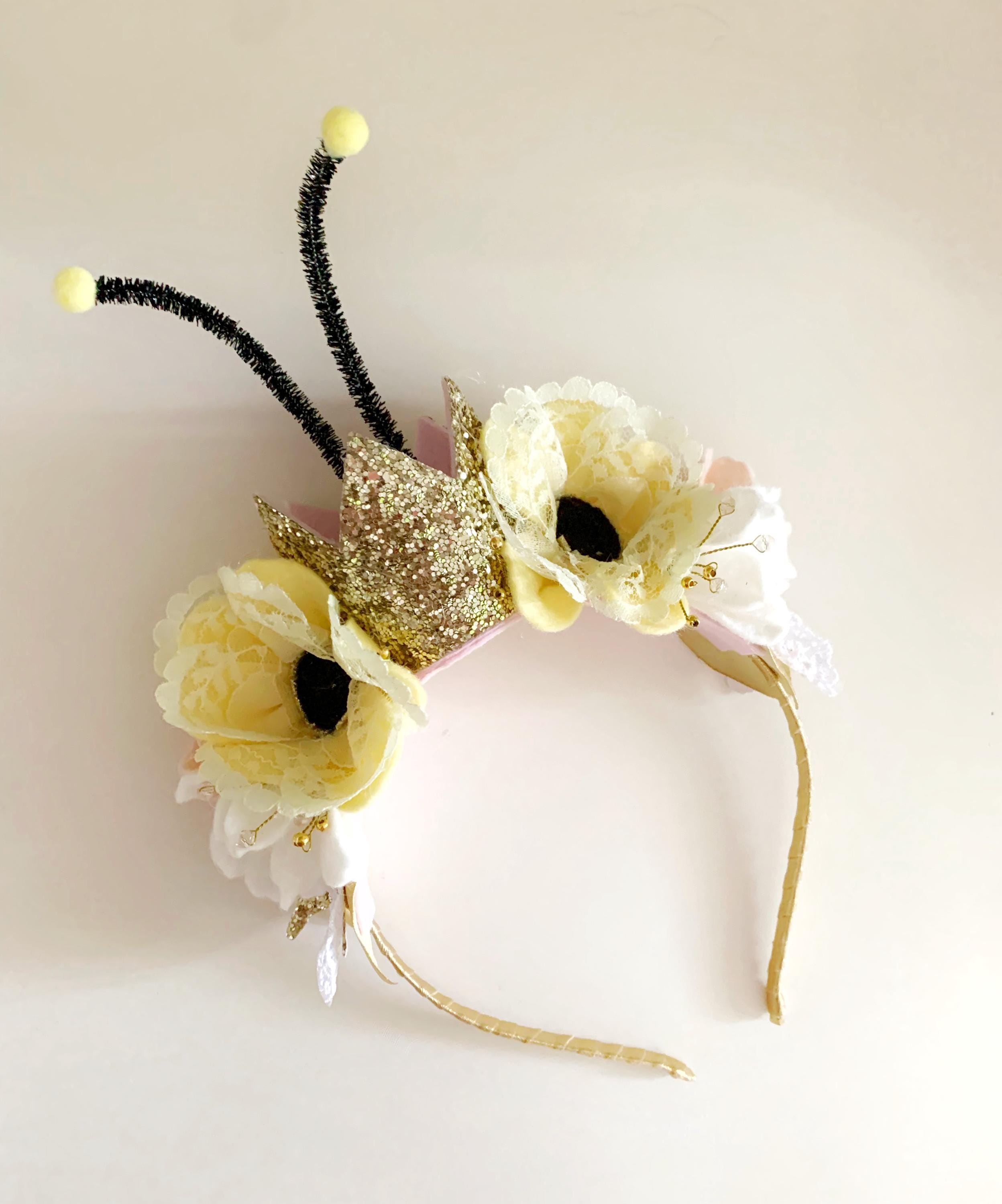 Gold Bee Headband - Etsy UK display picture 1