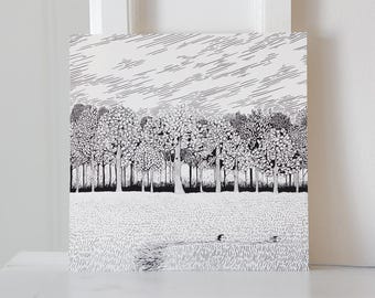 Summer Explorers | 8"x8" | Screen-Print I Vermont-Made | Fundraising for Cause
