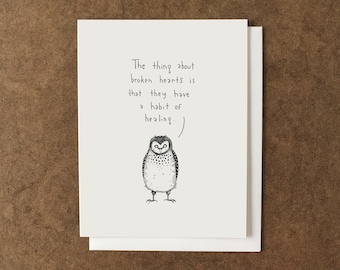 Sympathy Card | Broken Heart | Made in Vermont