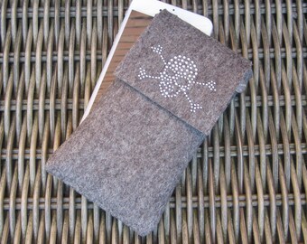 zigbaxx felt mobile phone case DARK ZONE | Cell phone case smartphone case bag wool felt for iPhone Samsung Galaxy Xiaomi Huawei Google Pixel, among others
