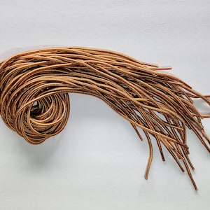 Runde Arbeit Bau Boot Schnürsenkel - Schnürsenkel - Tan Gelb - BULK Lot - 54 Zoll