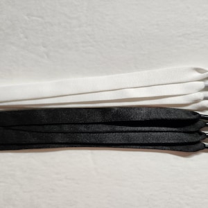 50 Pair Flat Fat Skateboard Athletic Sneaker Shoelaces - shoe lace strings - White or Black - BULK Lot - 45 or 54 inches