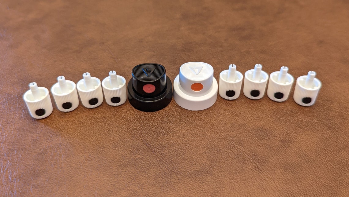 Lot of Spray Paint Can Caps Mixed Male Nozzles Tips NY Etsy