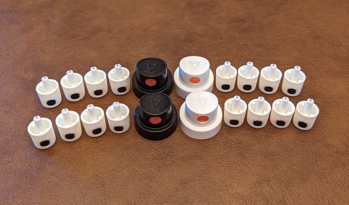 Lot of Spray Paint Can Caps Mixed Male Nozzles Tips NY Etsy