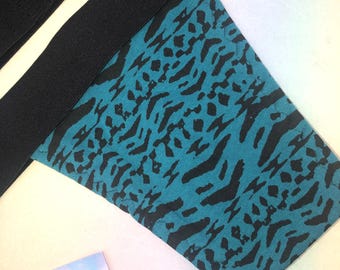 Teal Print Gaff Y Back Special Edition (2 only)