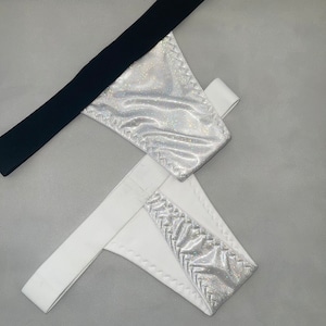 Silver Hiolographic Special Edition Gaff Thong