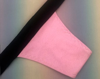 Everyday Baby Pink Tucking Gaff Thong Optional White/Black Lace