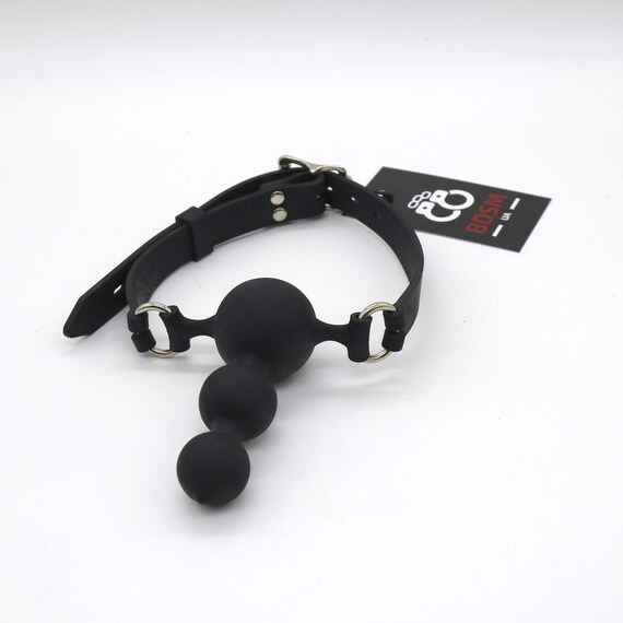 uk based! Metal Open Mouth Gag Single Metal Ring ball Gag ball gag