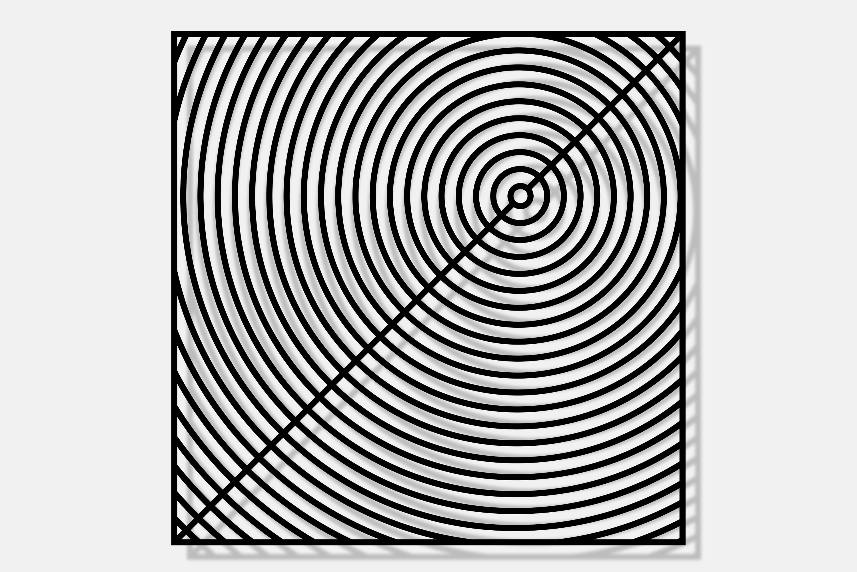 Geometric Panel SVG DXF Digital Vector File for Laser Cut Etsy