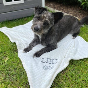 Personalized dog blanket, cat blanket 110X115 / 100X70 / 90X65