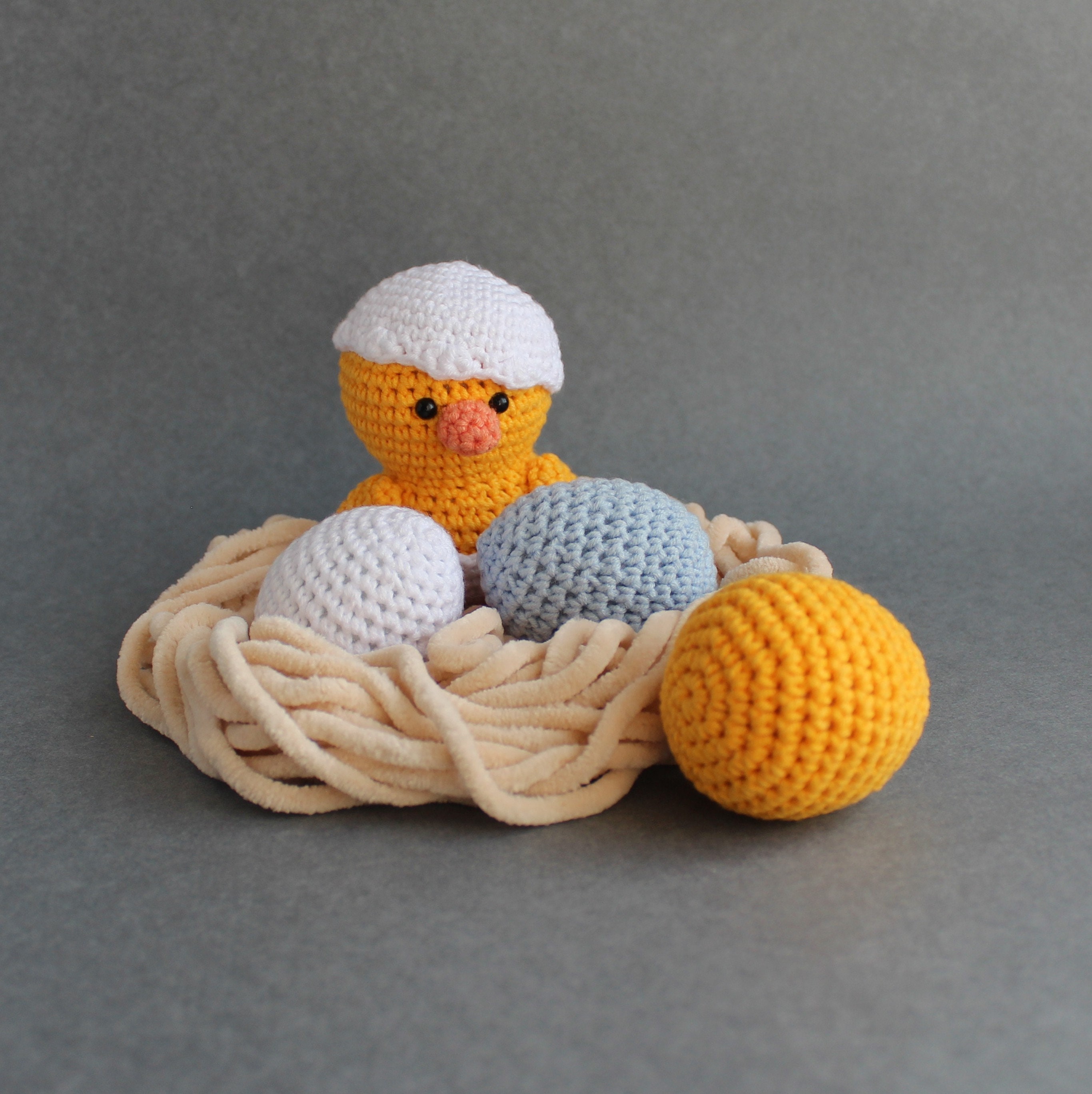Easter Crochet Pattern Easter Chick PDF Easter Bunny PDF Easy Etsy