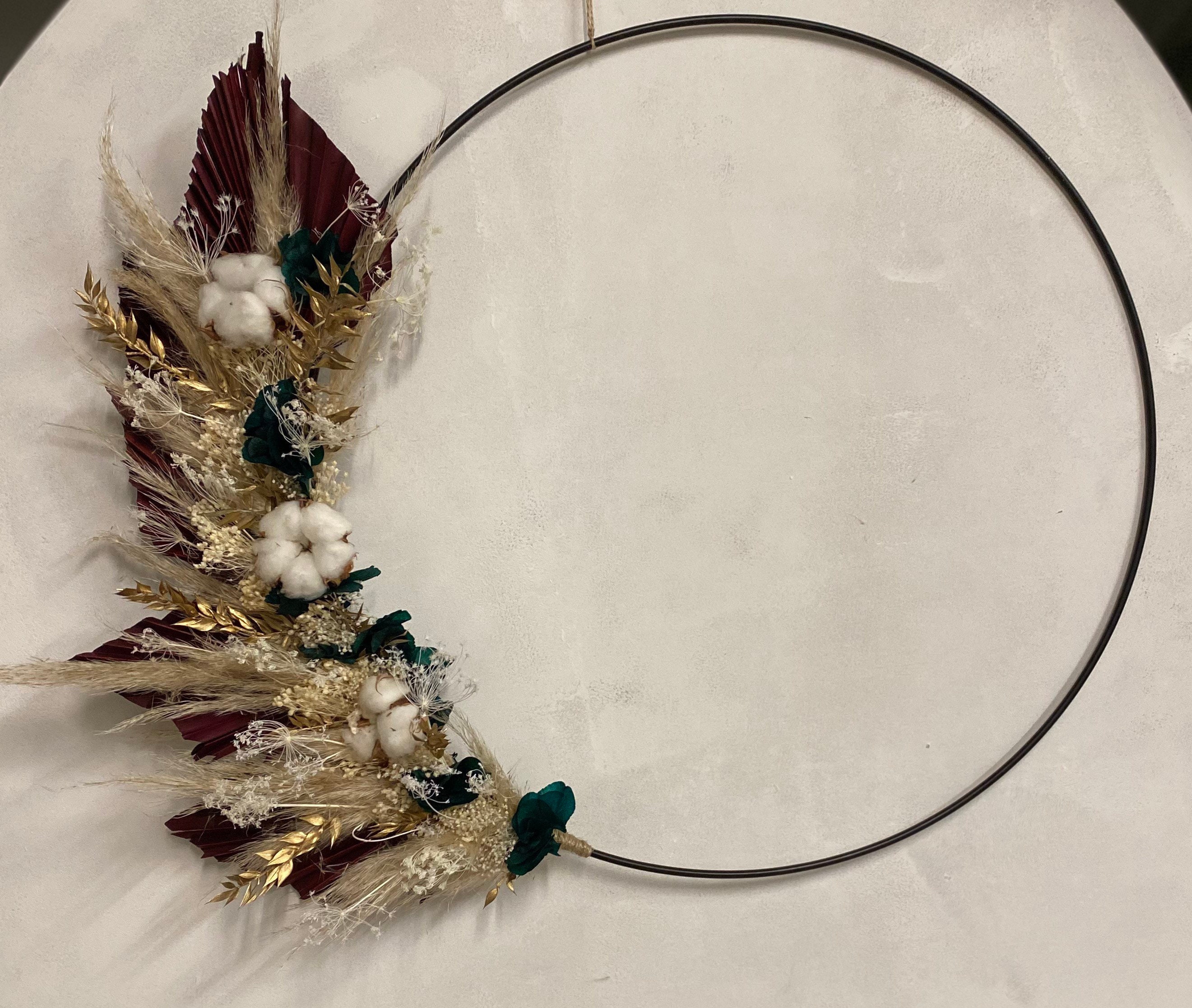 Anneaux de Fleurs Séchées Lola