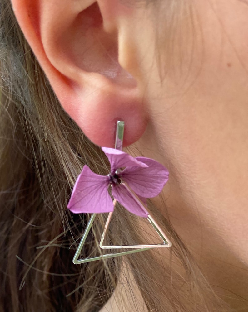 Zinnia earrings