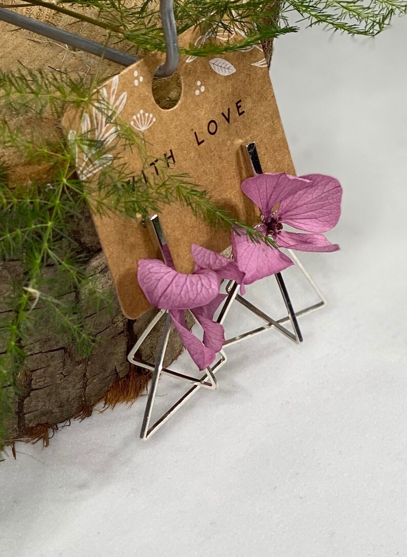Zinnia earrings