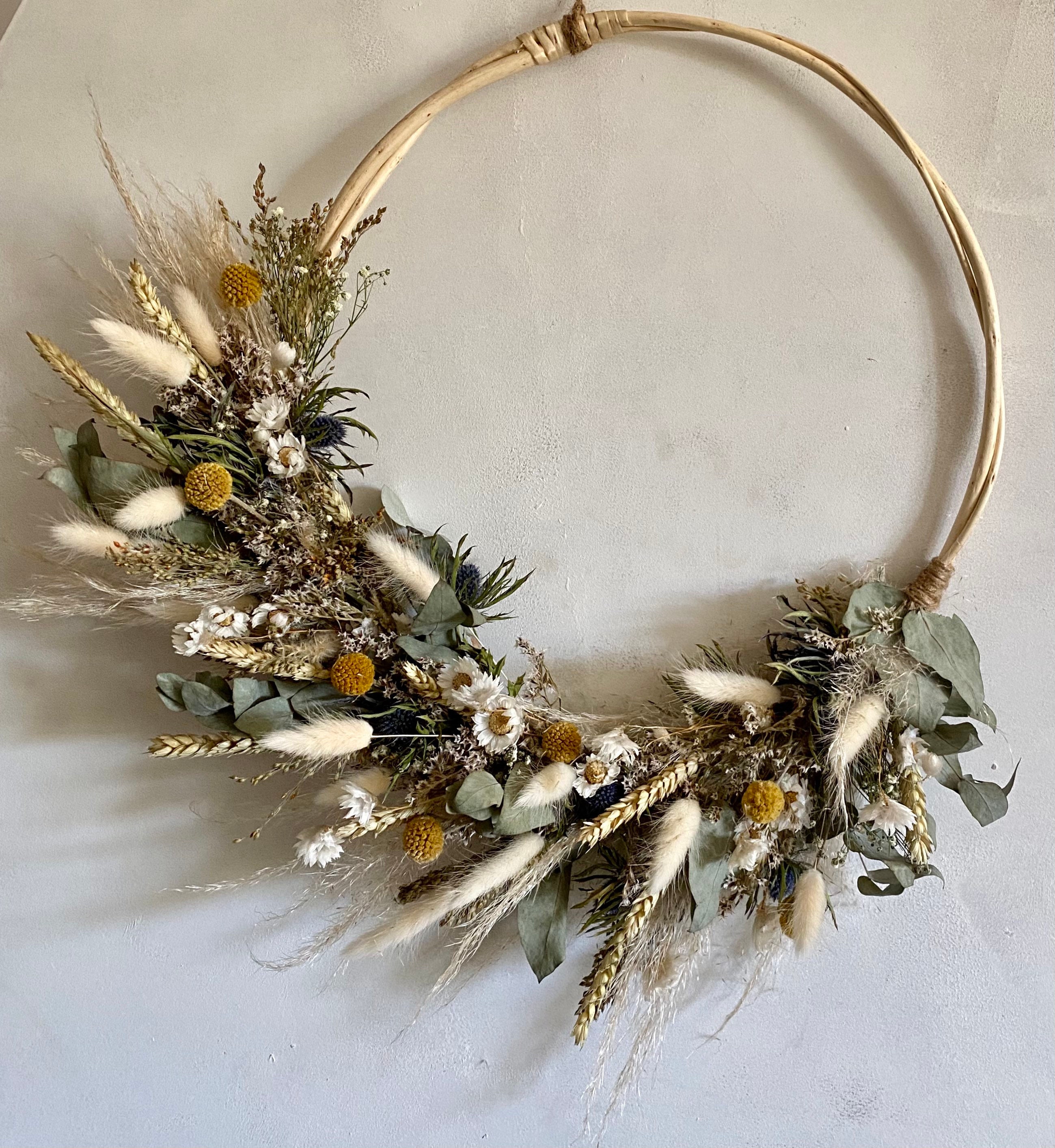 Anneaux de Fleurs Séchées Île Ré
