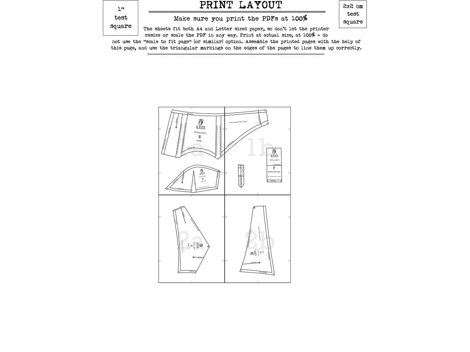 1940's Bra and Girdle b33.5 PDF Sewing Pattern VSV 43001 Etsy