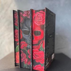 Hand Painted Book Edges Cat and Mouse Duet - Haunting Adeline/Hunting Adeline